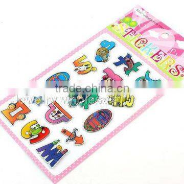 3d puffy sticker