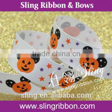 Wholesale Custom Decorative Printed Ribbon For Halloween