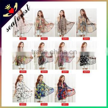 2015 fashion cheap scarf/bulk wholesale fashion scarves/chiffon scarves