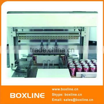 Automatic sleeve shrink pack machine