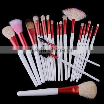 20 PCS Pink Professional Makeup Brush Sets Tools Cosmetic Brush + Pink Pouch Bag