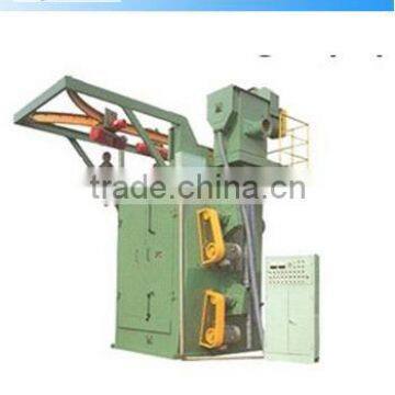 Q376 hanger chains type shot blasting machine