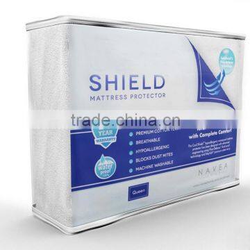 Latest Soft Size Waterproof Terry Towel Elastic Terry Cloth Queen Fitted Sheets photo-1