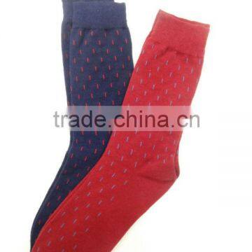 Fashion Colorful Stripe Print Cotton Men Socks