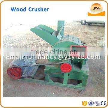 Factory Price Well popular large wood pallet chips crusher sawdust machine with low cost / wood branch crusher