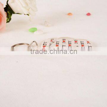 I LOVE NY Flip-flop Soft Pvc Keychain Pvc Rubber Key Chain photo-4