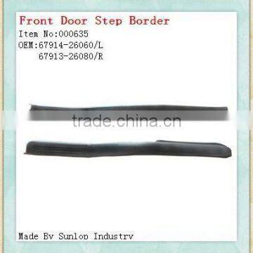 toyota hiace body parts #000635 Hiace Front Door Step Border 67914-26060 /L,67913-26080 /R hiace door step border