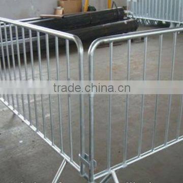 China manufacture Walkthrough galvanized steel pedestrian barrier safety cones Crowd Stopper Barrier