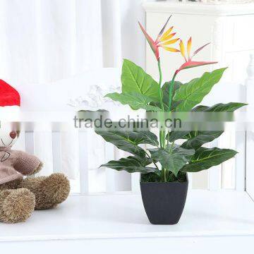 Plastic Paradise Birds Flower