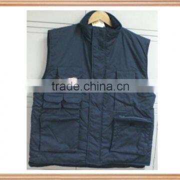 high quality padded vest bodywarmer