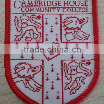 Cambridge house woven patch/embroidery patch