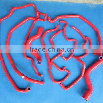 RED SILICONE COOLANT/HEATER HOSE KIT FOR RENAULT SUPER 5 GT TURBO PHASE 1 1985-1987