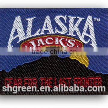 Baseball Cap Weaving/woven Epaulet Label