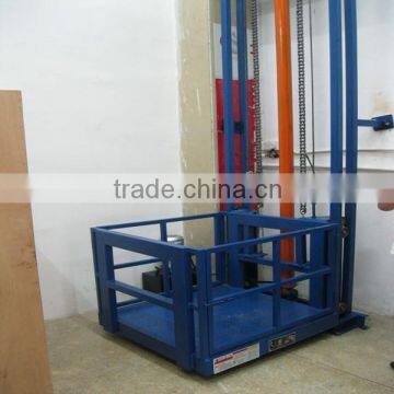 hydraulic cargo lift/lift for warehouse