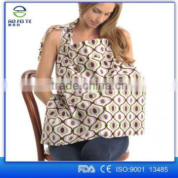 China factory high quality long style breast feeding nursing cover