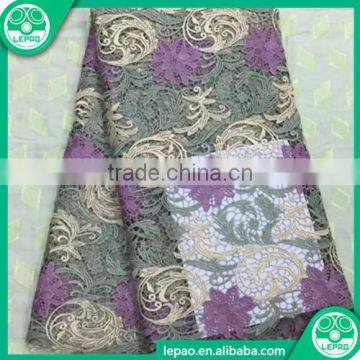 High Quality Heavy African Lace Fabrics Swiss Voile Lace in Switzerland 2016 photo-2