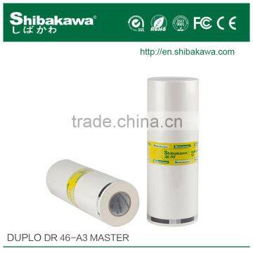 shibakawa duplicator duplo master paper roll A4 DR master