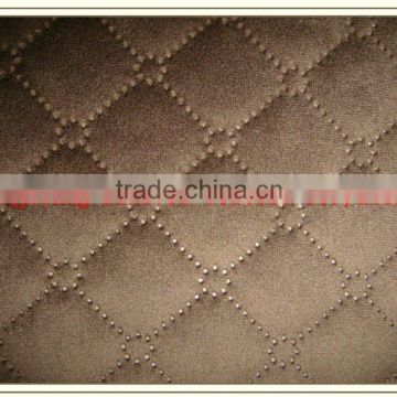 100% polyester velboa fabric for mattress