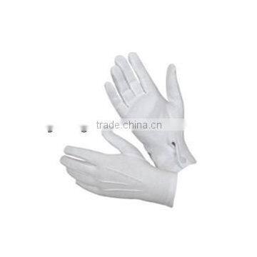 military marching band ceremony uniform white cotton gloves