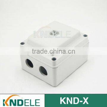 one hole push button plastic station electrical control box KND-X