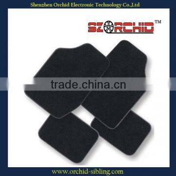 luxury shenzhen orchid black auto carpet mat