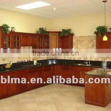 waterproof Modern Home Solid Wood Kitchen Cabinet