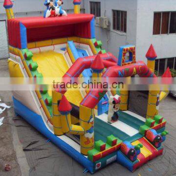 Hola TV & Movie inflatable castle slide/inflatable bouncer slide/inflatable slide