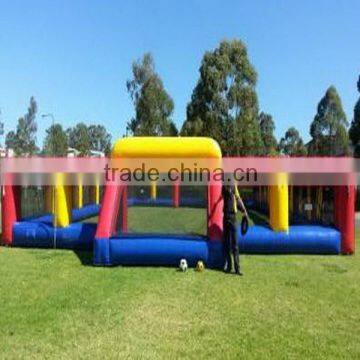 Hola colorful inflatable soccer arena field for sale