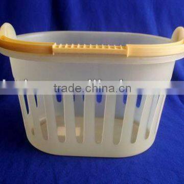 plastic fruit basket with handle