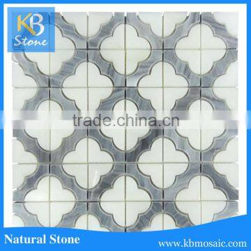 china white natural marble mosaic tile