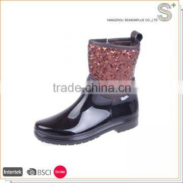 New arrival latest design rain boots women for sale