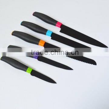 2015 New Style 6pcs Non-stick Stainless Steel Kitchen Knife Set photo-2