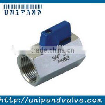 Stainless Steel Mini Ball Valve Reduce Bore