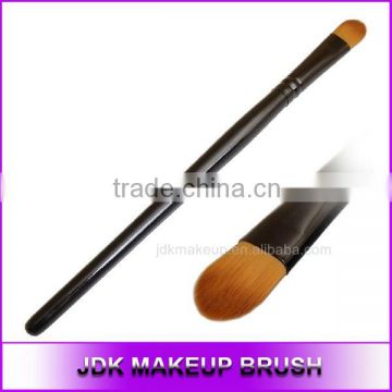 Hot Sale Black Long Handle Oval Top Makeup Synthetic Concealer Brush