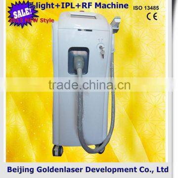 Remove Diseased Telangiectasis 2013 Exporter Beauty Salon Skin Care Equipment Diode Laser E-light+IPL+RF Machine 2013 Lady Shaver