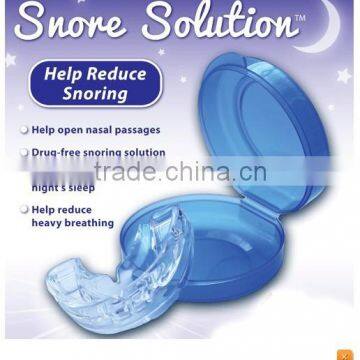 SNORE SOLUTION ANTI SNORING MOUTH GUARD WITH CASE