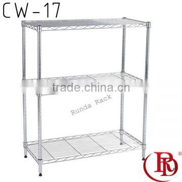 CW-17 shelf bracket support with chrome plated