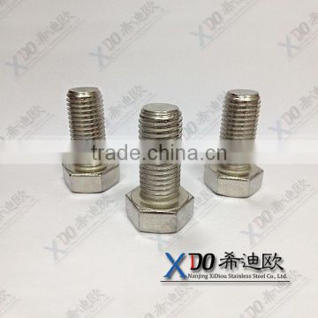 duplex 2205 China real manufacturer stainless steel m50 hex bolt