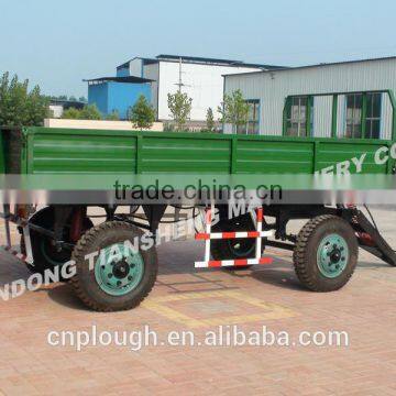 Tractor hydraulic dump trailer 5 tons trailer