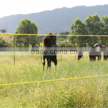 High efficiency 2J solar power electric fence for farm