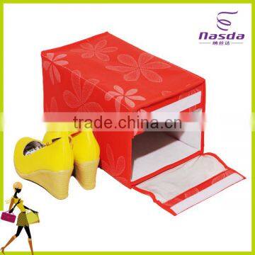 custom cardboard non woven shoe box wholesale