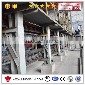 Lead anode casting machine