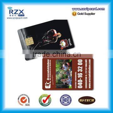 High Security CR80 PVC Contact Smart Card With AT24C64 Chip