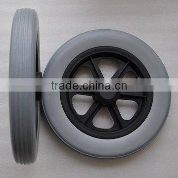 12 inch plastic PU foam wheels for electric wheelchair