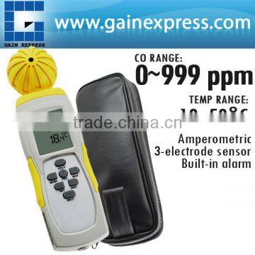 Digital 0~999ppm CARBON MONOXIDE (CO) Meter Gas Temperature Monitor Sensor Taiwan Made