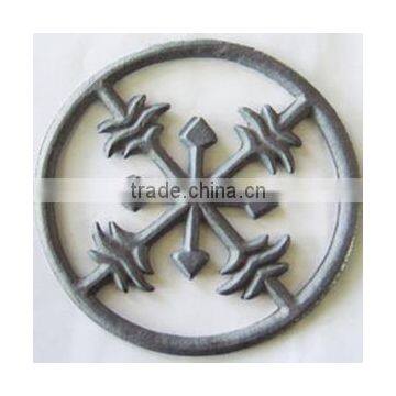 2015 New Iron Flowers Made in China for Date Railing Decoration photo-3
