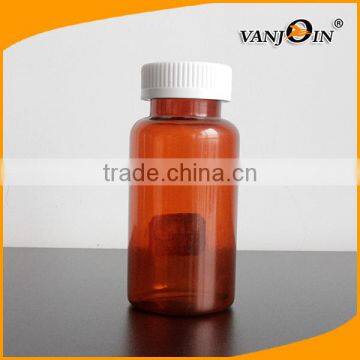 7 oz Amber Pharmacy Vials Pill Bottle Plastic Prescription