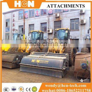 HCN BM13 wheel loader walking back sweeper