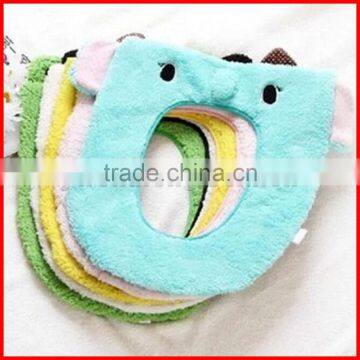 Cute Cartoon Winter Warm Toilet Seat Cover wc Product Bathroom the Thick Toilet Mat Comfortable Mats Set Seat Pad Potty Cover photo-2