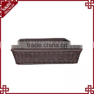 Supermarket Plastic Rattan Woven Banneton Proofing Basket Under Shelf photo-2